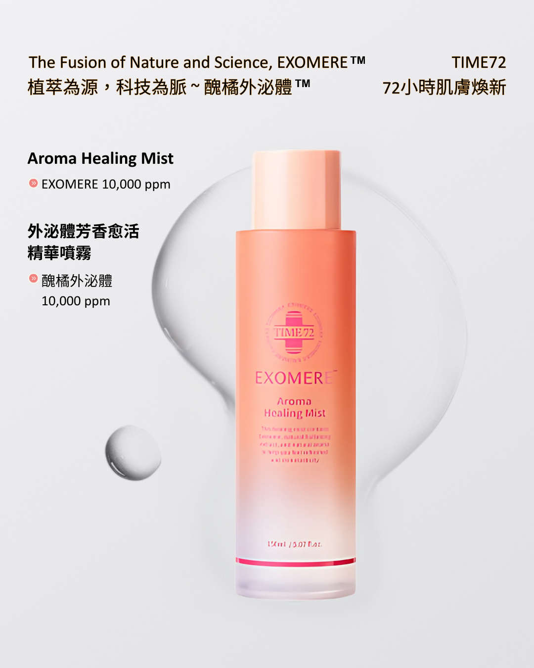 YNR-06 外泌體芳香愈活精華噴霧 150ml Aroma Healing Mist