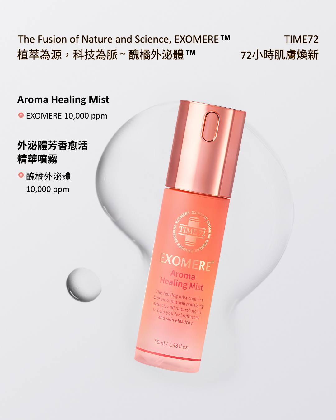 YNR-05 外泌體芳香愈活精華噴霧 50ml Aroma Healing Mist
